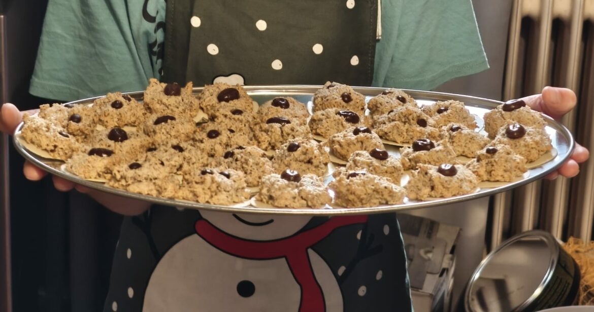 Hier wurde das Weihnachtsgeschenk sofort ausprobiert