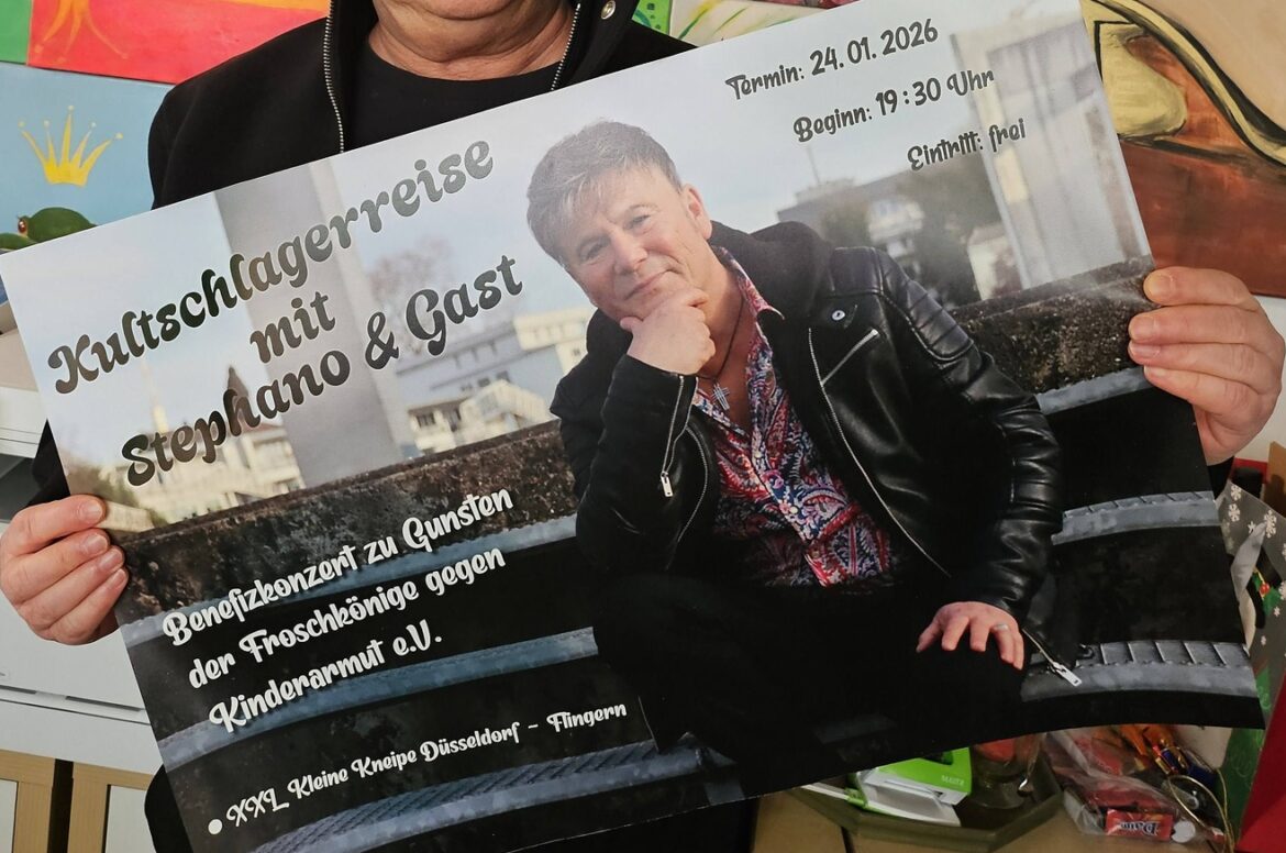 Benefizkonzert… Stephano für die Froschkönige 24.01.2026 um 19.30 Uhr