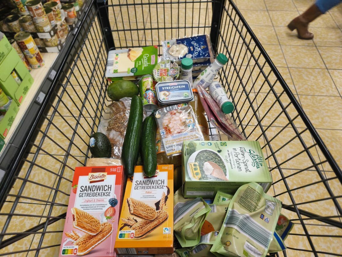 Lebensmittel für die Familie