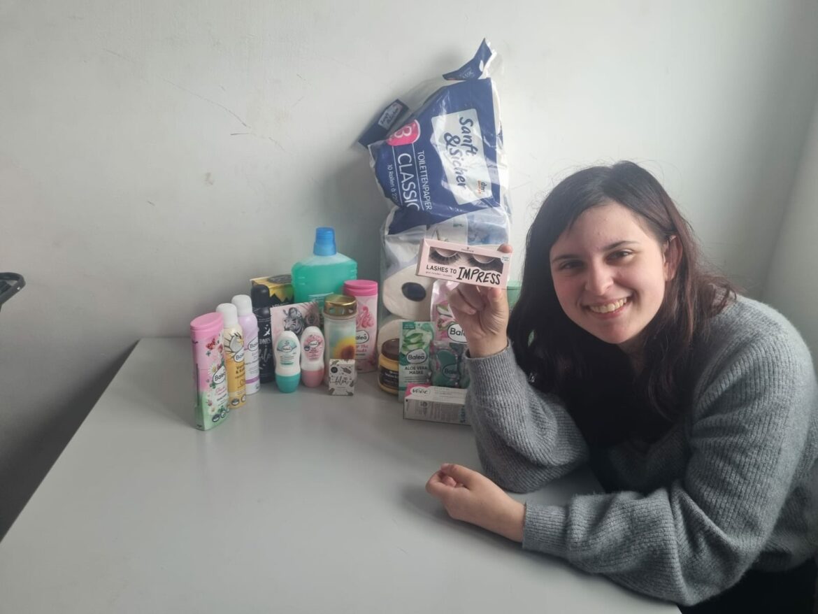 Lebensmittel-Gutschein für die Familie von Selina