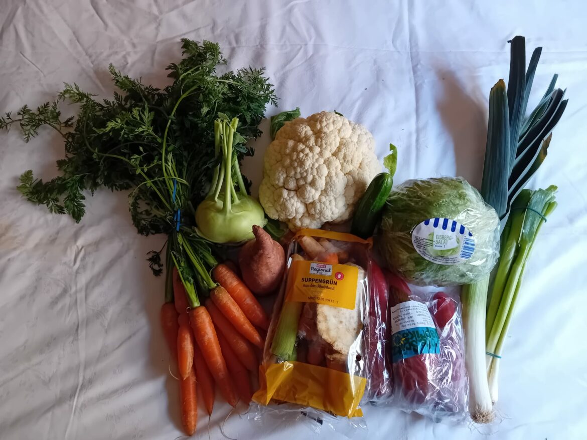 Obst- und Gemüse für unsere Familien