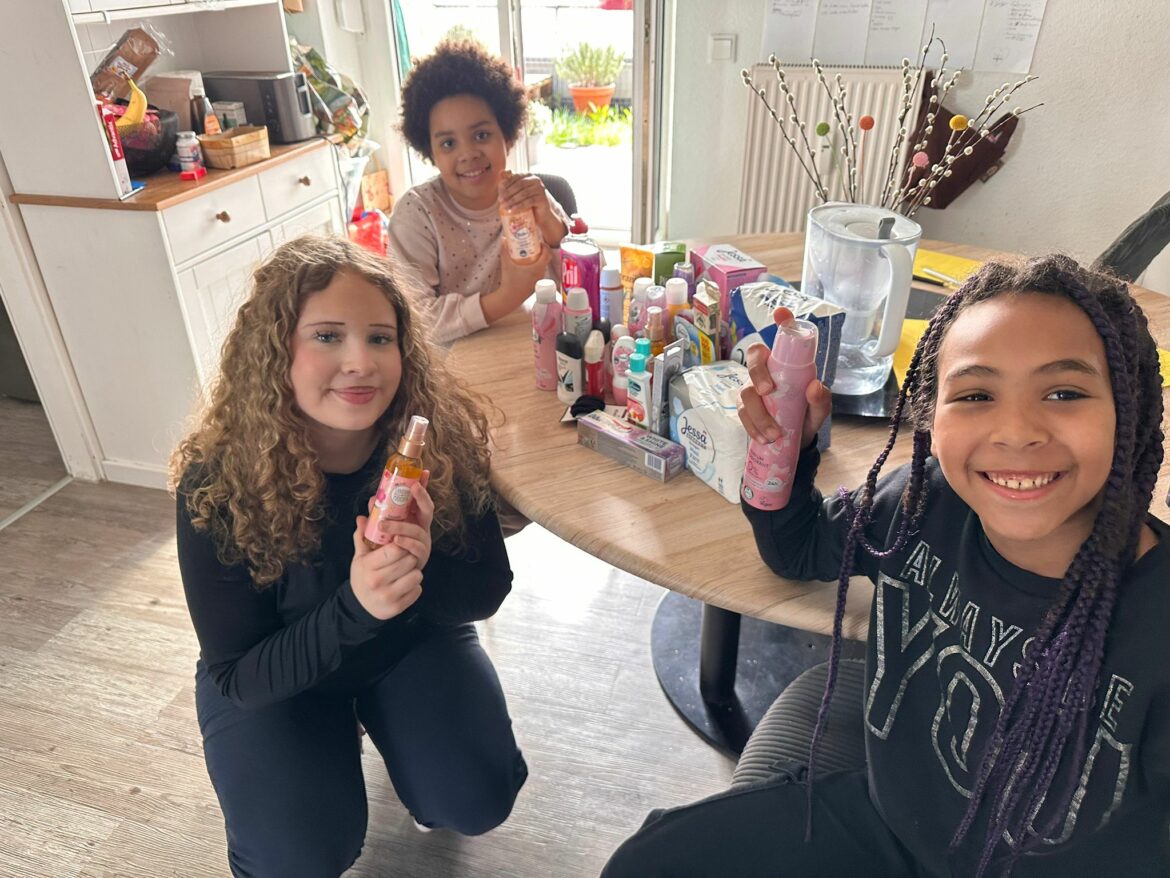 Unsere Hygiene- und Putzmittel-Aktion hat nun alle Familien erreicht