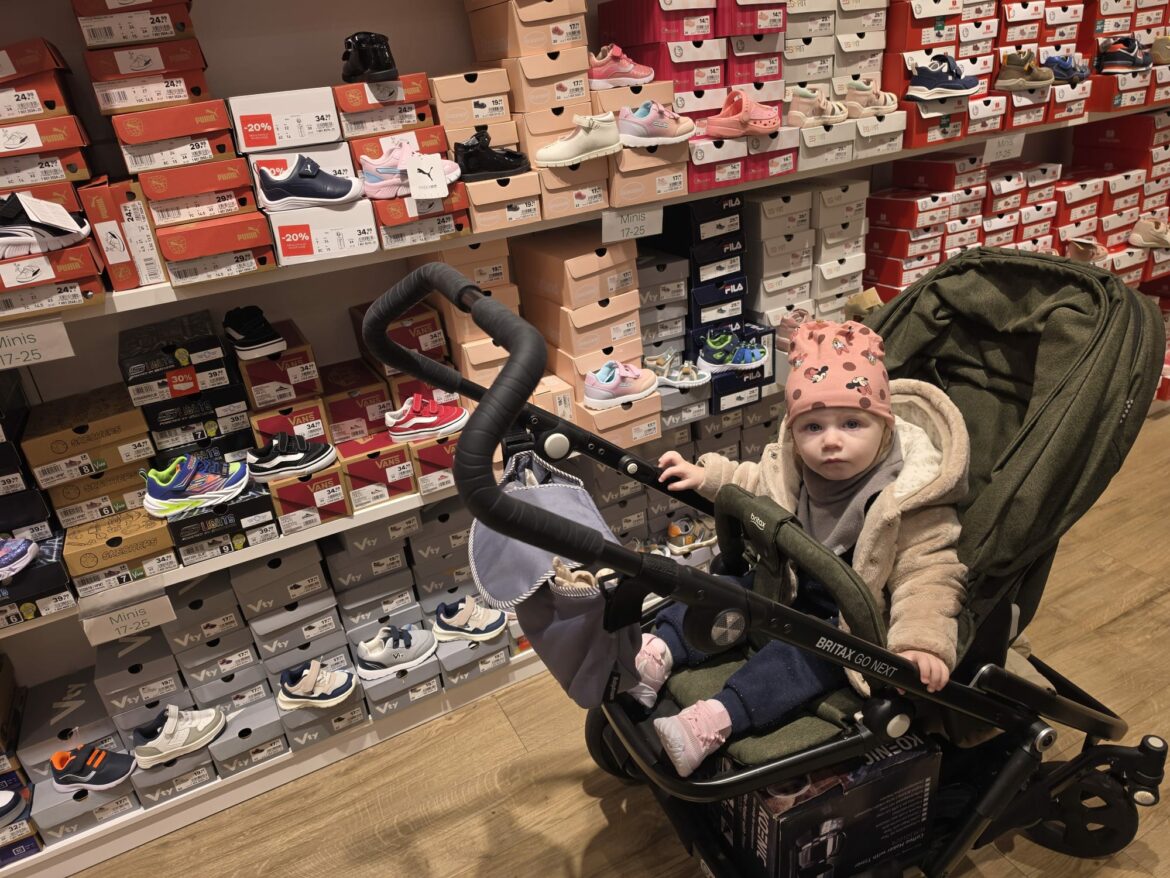 Amy bekam neue Schuhe