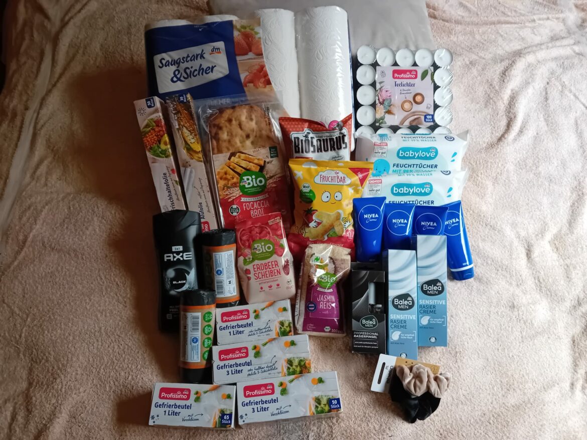 Auch hier unterstützten wir mit einem Lebensmittel-Gutschein