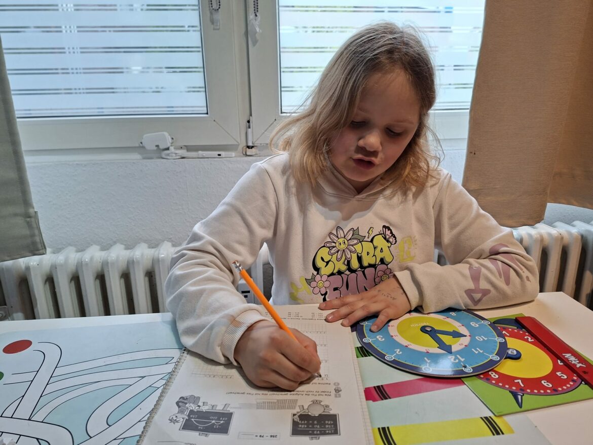 Weitere Nachhilfe für Emily