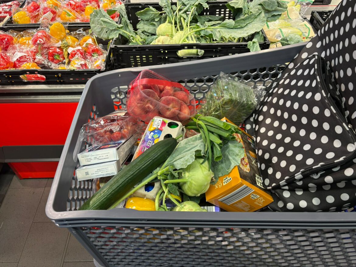 Frische Lebensmittel, dank Lebensmittel-Gutschein