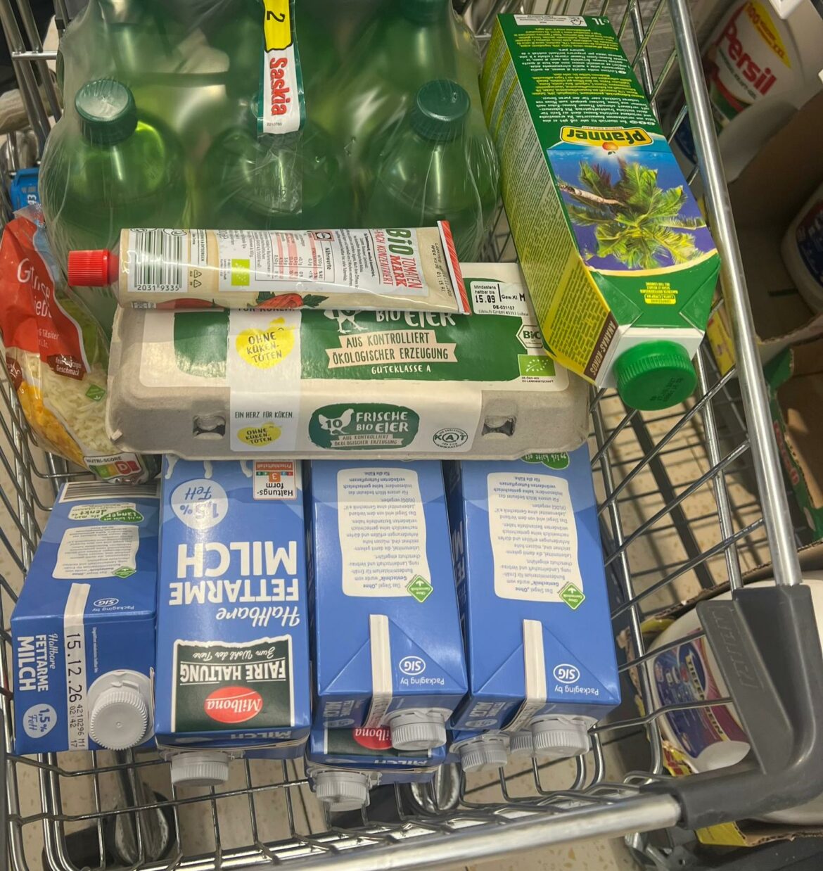 Lebensmittel-Gutschein für die Familie