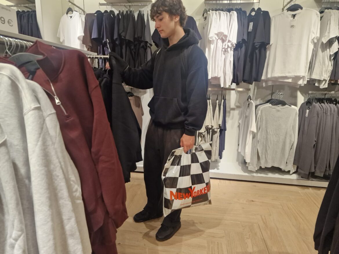 Kevin konnte auch shoppen gehen